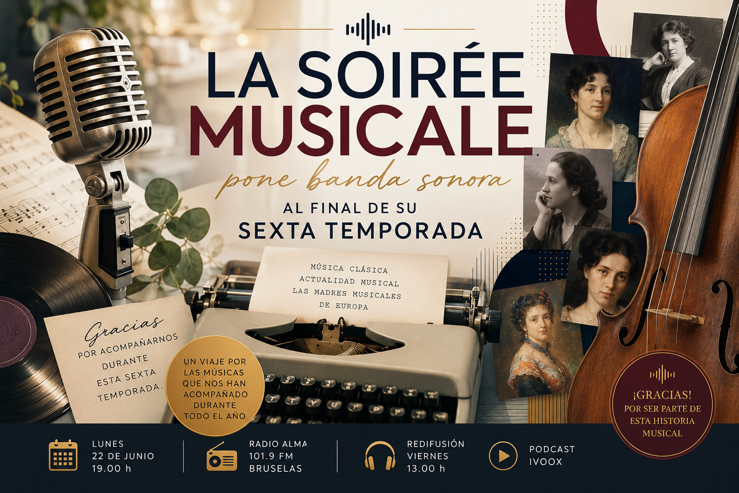 La Soir�e Musicale pone banda sonora al final de su sexta temporada